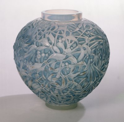 Mistelzweigvase, 1920 von Rene Jules Lalique